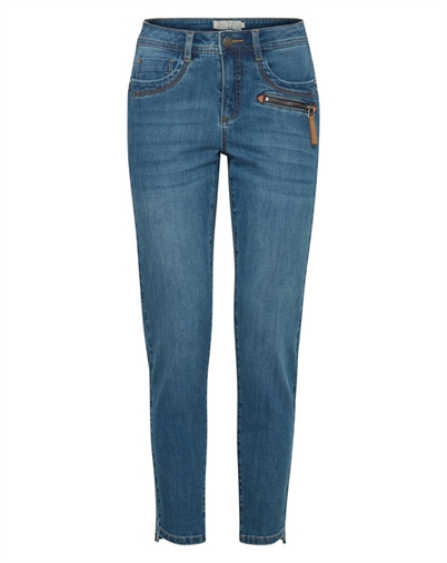 Fransa - FRLissi Tessa Jeans - Sea Blue Denim